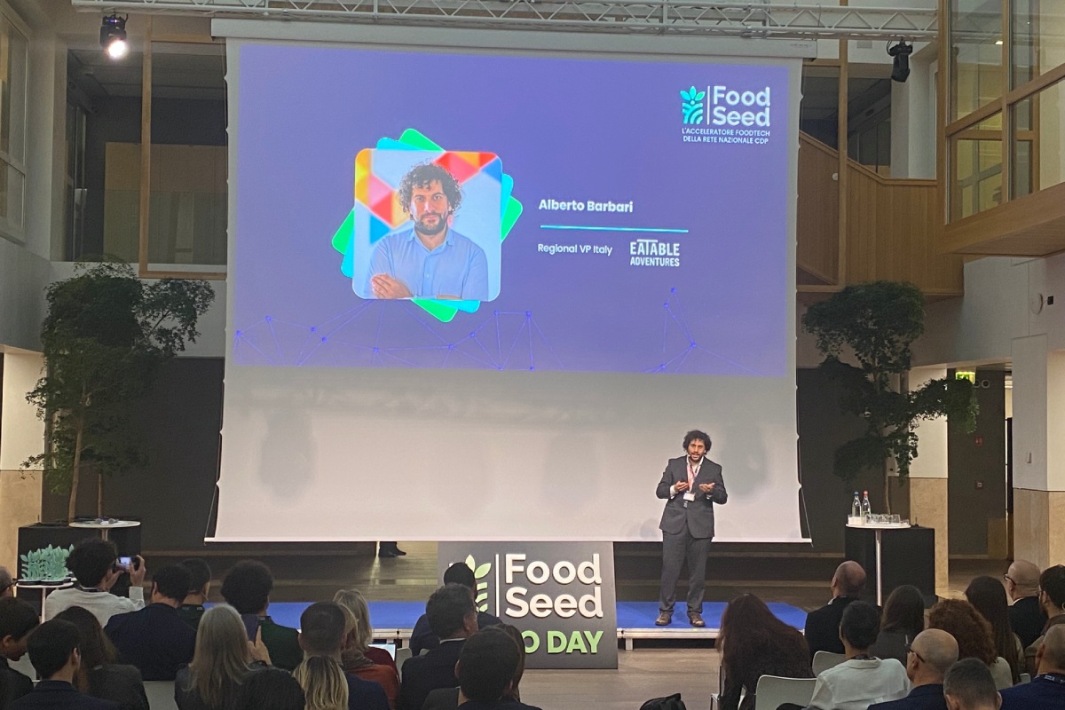 Alberto Barbari, Regional vp di Eatable Adventures, coinvestitore e gestore operativo di FoodSeed